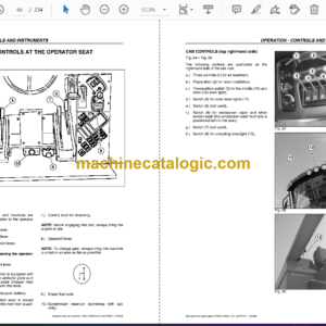 Fendt 5180 E Combines Harvesting Operator’s Manual (from serial No. 551110001)