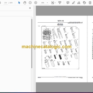 John Deere 450J, 550J, 650J Crawler Parts Catalog (PC9387)