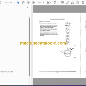 Hitachi ZX125US,ZX135US Excavator Operator’s Manual (EM1SE-1-1)