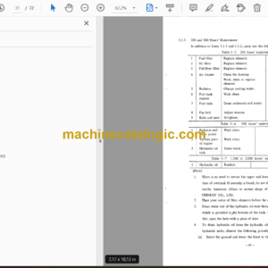 Hitachi UH03D Hydraulic Excavator Operator’s and Service Manual (EM152-2)