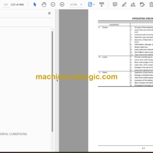 Hitachi ZW180-6, ZW180PL-6 Wheel Loader Operator’s Manual (ENMPD8-CA1-3, ENMPD8-EN1-1, ENMPD8-NA1-1 to ENMPD8-NA1-5)