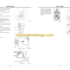 Hitachi ZX29U-3(F), ZX33U-3(F), ZX38-3(F), ZX48U-3(F), 52U-3(F) Hydraulic Excavator Operator’s Manual (EM1NE-EN1-1MD)