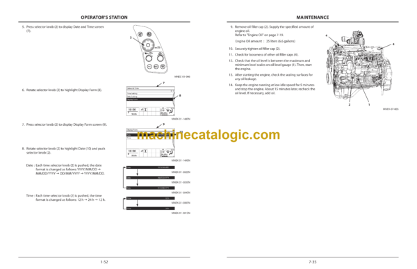 Hitachi ZW180-6, ZW180PL-6 Wheel Loader Operator's Manual (ENMPD8-CA1-3, ENMPD8-EN1-1, ENMPD8-NA1-1 to ENMPD8-NA1-5) - Image 3