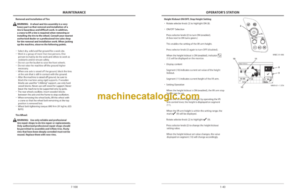 Hitachi ZW180-6, ZW180PL-6 Wheel Loader Operator's Manual (ENMPD8-CA1-3, ENMPD8-EN1-1, ENMPD8-NA1-1 to ENMPD8-NA1-5) - Image 4