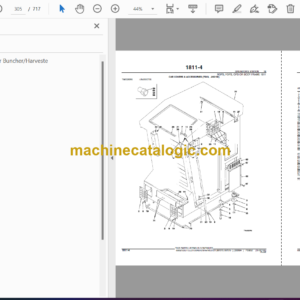 John Deere 607S, 753G Feller Buncher Harvester Parts Catalog (PC9252)