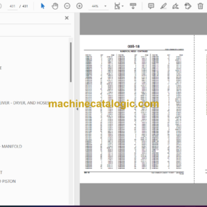 John Deere 755D Crawler Loader Parts Catalog (PC10011)