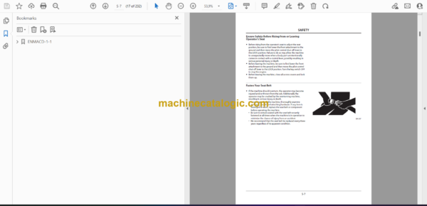 Hitachi ZX20U-5A Hydraulic Excavator Operator’s Manual (ENMACD-1-1, ENMACD-1-2) - Image 2