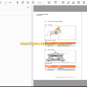 Hitachi ZW65-6C, ZW75-6C, ZW95-6C Wheel Loader Operator’s Manual (ENMPSZ-1-1)