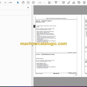 John Deere 135D Excavator Operation and Test Technical Manual (TM10742) (05DEC08)