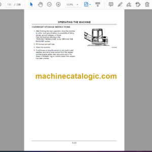 Hitachi ZX135UR Excavator Operator’s Manual (EM1SM-1-1)