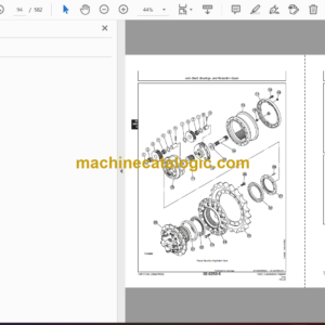 John Deere 135D Excavator Repair Technical Manual (TM10743) (09APR09)