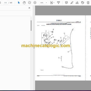 John Deere 644J Tier3 Loader Parts Catalog (PC10030)