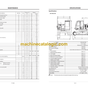 Hitachi ZX135US-5B,ZX225US-5B,ZX225USLC-5B Hydraulic Excavator Operator’s Manual (ENMDCN-1-1, ENMDCN-1-2, ENMDCN-1-3, ENMDCN-1-4)