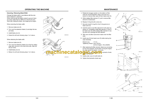 Hitachi AX17u-4 Mini Excavator Instruction Manual (EM1MSA-1-3) - Image 3