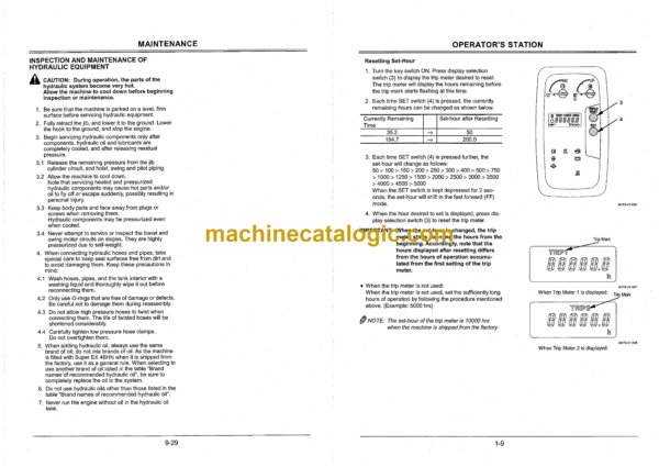 Hitachi ZX160LCT Telescopic Crawler Crane Operator's Manual (EM1F2-1-1) - Image 4