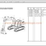Sunward SWE150E Track Hydraulic Excavator Parts Manual