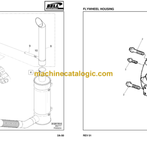 Bell L1204C Plus II Wheel Loader Parts Manual (873015)