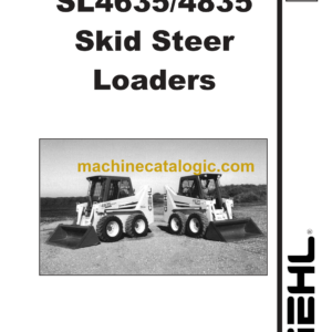 Gehl SL4635, SL4835 Skid Loader Parts Manual (907807)