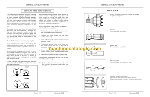 Terex CD200 Series Crane Operator and Maintenance Manual - Image 4