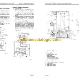 Komatsu HD465-7 Dump Truck Shop Manual (SEBM040101)