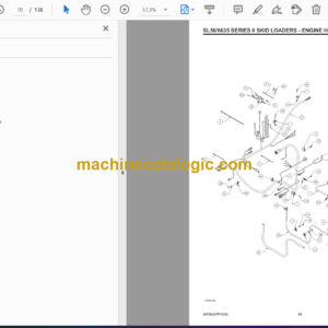 Gehl SL5635, SL6635 Series2 Skid Loader Parts Manual (907844)