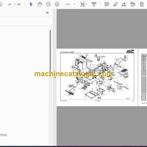 Bell C1706C Compactor Parts Manual (873001)