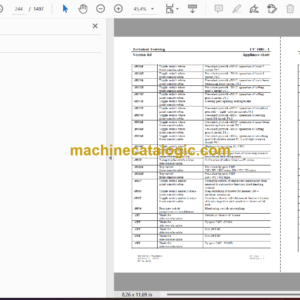 Terex CC1800-1 Crane Technical Manual