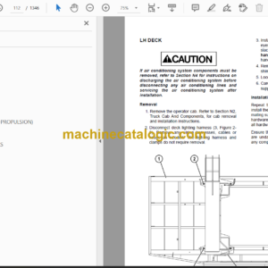 Komatsu 930E-4 Dump Truck Shop Manual (CEBM024503)