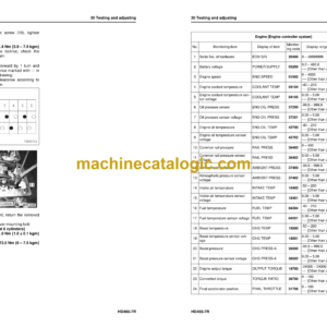 Komatsu HD465-7R Dump Truck Shop Manual (SEN06285-03)