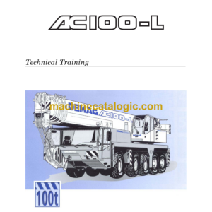 Terex AC100-L Crane Technical Training