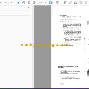 Komatsu HD325-5 Articulated Dump Truck Shop Manual (SEBM05660510)