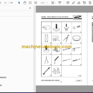 Bell B40D 6X6 ADT Mk V – 416840, B35D 6X6 ADT Mk V – 416835, B35D 6X6 WDB ADT Mk V – 416836 Articulated Dump Truck Parts Manual (872189)