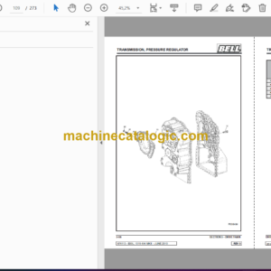 Bell B30L 1015 4X4 Mk II Articulated Dump Truck Parts Manual (874113)