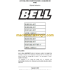 Bell B18E 6X4 ADT, B18E 6X6 ADT, B20E 6X4 ADT, 2304E Hauler, B25E 6X4 ADT, B25E 6X6 ADT, B30E 6X6ADT B30E 6X6ADT Tier 4i, 2806 Hauler & Articulated Dump Truck Service Manual (BN057846)