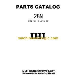 IНI 28N Excavator Parts Catalog