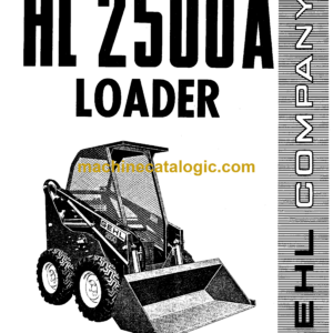 Gehl HL2500A Skid Loader Service Parts Manual (901572)