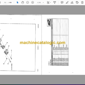 Bell L1806D Mk II Wheel Loader Parts Manual (874096)