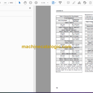 Komatsu 930E-5 Articulated Dump Truck Shop Manual (CEBM036503)