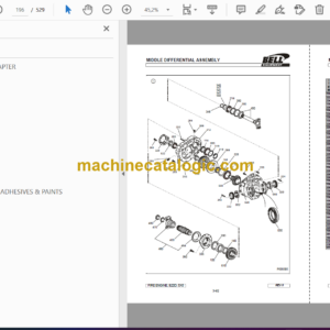 Bell B20D, 6X6 Fire Engine Parts Manual (872117)