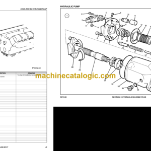 Bell L2208C Plus Wheeled Loader Parts Manual (873003)