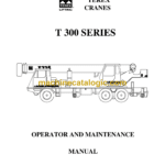 Terex T300 Series Crane Operator and Maintenance Manual