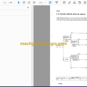 Komatsu HD1200M-1 Articulated Dump Truck Shop Manual (SEBM0562A09)