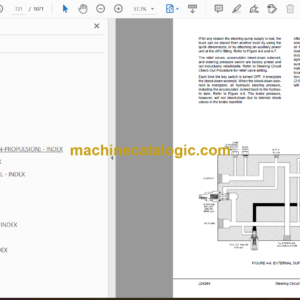 Komatsu 730E Trolley Dump Truck Shop Manual (CEBM018400)