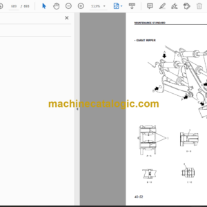 Komatsu D375A-5 Dump Truck Shop Manual (SEBM035200)