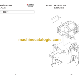 Terex AC120-1 Crane Parts Manual (76452, 76532, 76570)