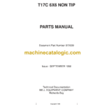 Bell T17C 6X6 Non Tip Timber Truck Parts Manual (872009)