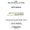 Bell B25L 4X4 DEUTZ, 210, SAHR Articulated Dump Truck Parts Manual (872130)
