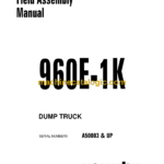 Komatsu 960E-1K Dump Truck Field Assembly Manual (CEAW006500)