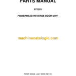 Bell Powerhead Reverse Door Mk VI Parts Manual (872253)