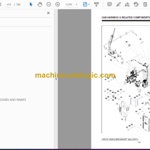 Bell B30D & B25D 6X6 ADT Mk IV Articulated Dump Truck Parts Manual (872133)